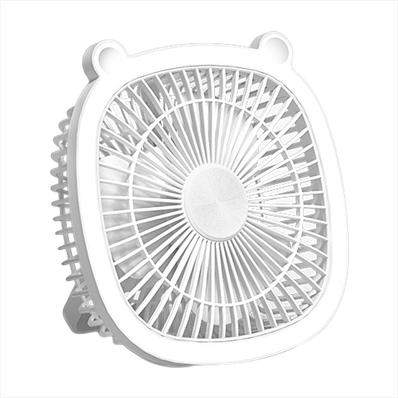 Desk Fan USB Fan for Desk Strong Airflow, 180° Rotation Desktop Cooling Personal Fan 3 Speed Quiet Mini Fan USB Powered Portable Small Fan for Home Office Bedroom Car Travel