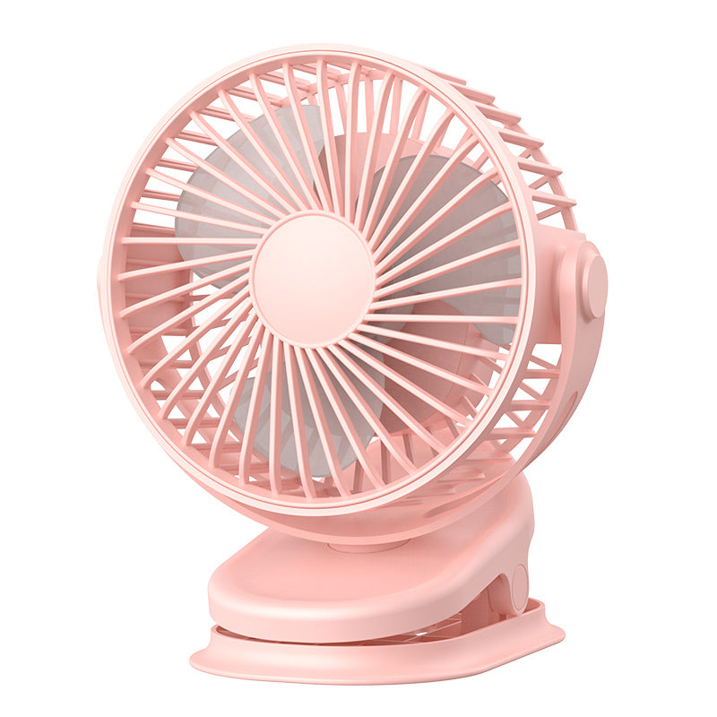 USB Small Desk Fan Portable Fans with 3 Speeds Strong Airflow Quiet Operation and 270°Rotate Personal Table Fan for Home Office Bedroom