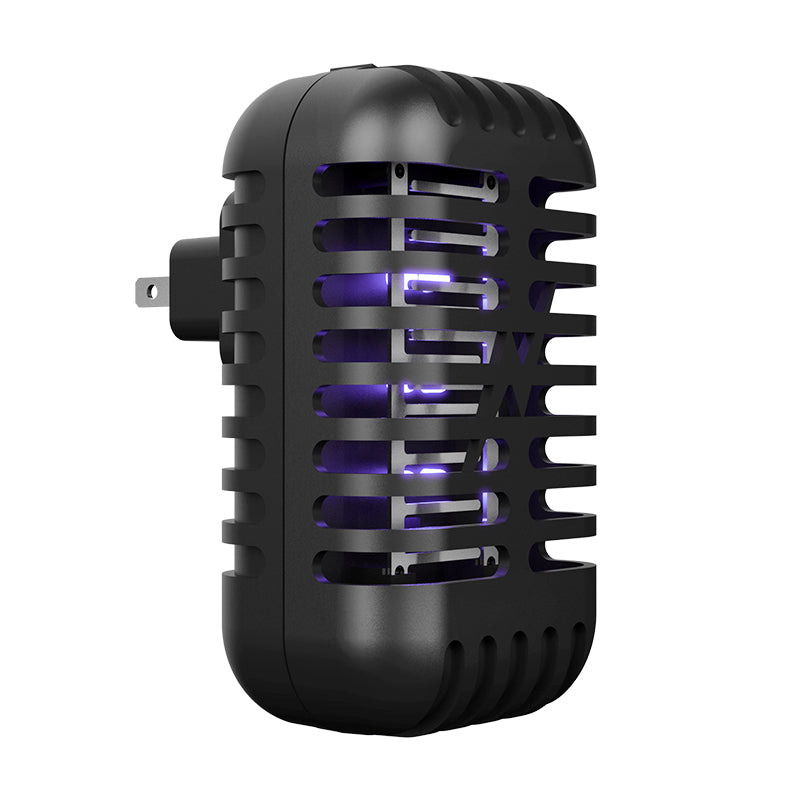 HUNTINGOOD Flying Insect Light Trap Plug-in Device Featuring Light Powered Attraction Insect control Mosquito Killer Lamp