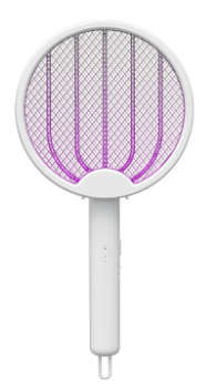 HUNTINGOOD Superior Electronic Insect Swatter Foldable Fly Racket Killer Powerful UV Light Mosquito Catcher